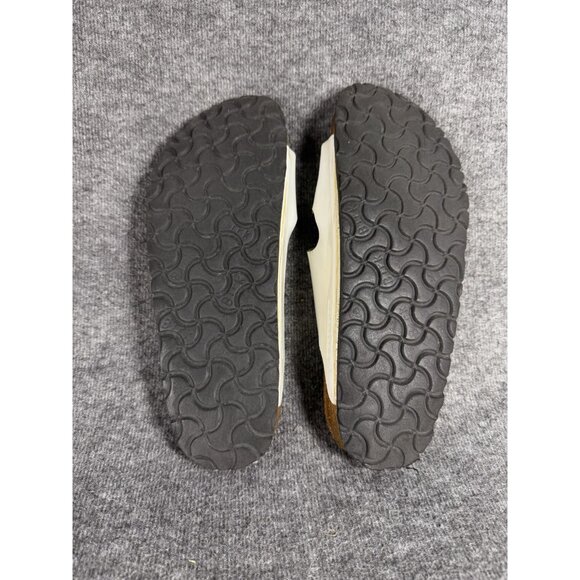 Birkenstock Womens Arizona White Birko Flor Slides Sandals Size 39 US 8 Reg. - Picture 10 of 10